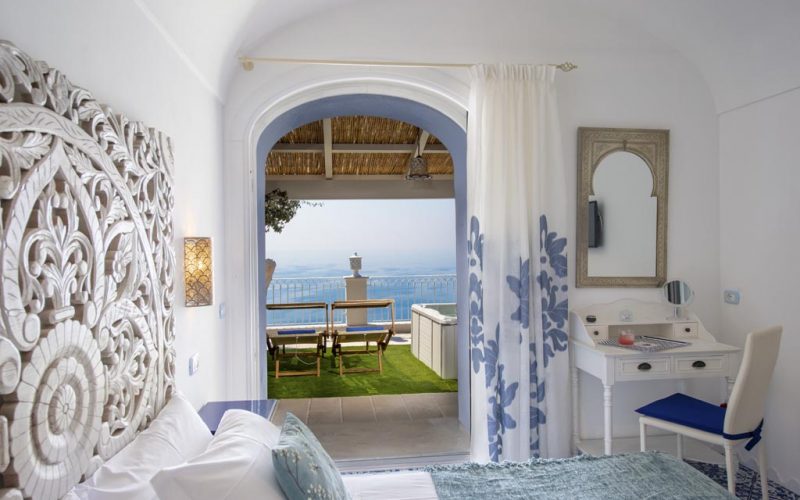 Enchanting sea-view bed and breakfast Praiano-Amalfi Coast